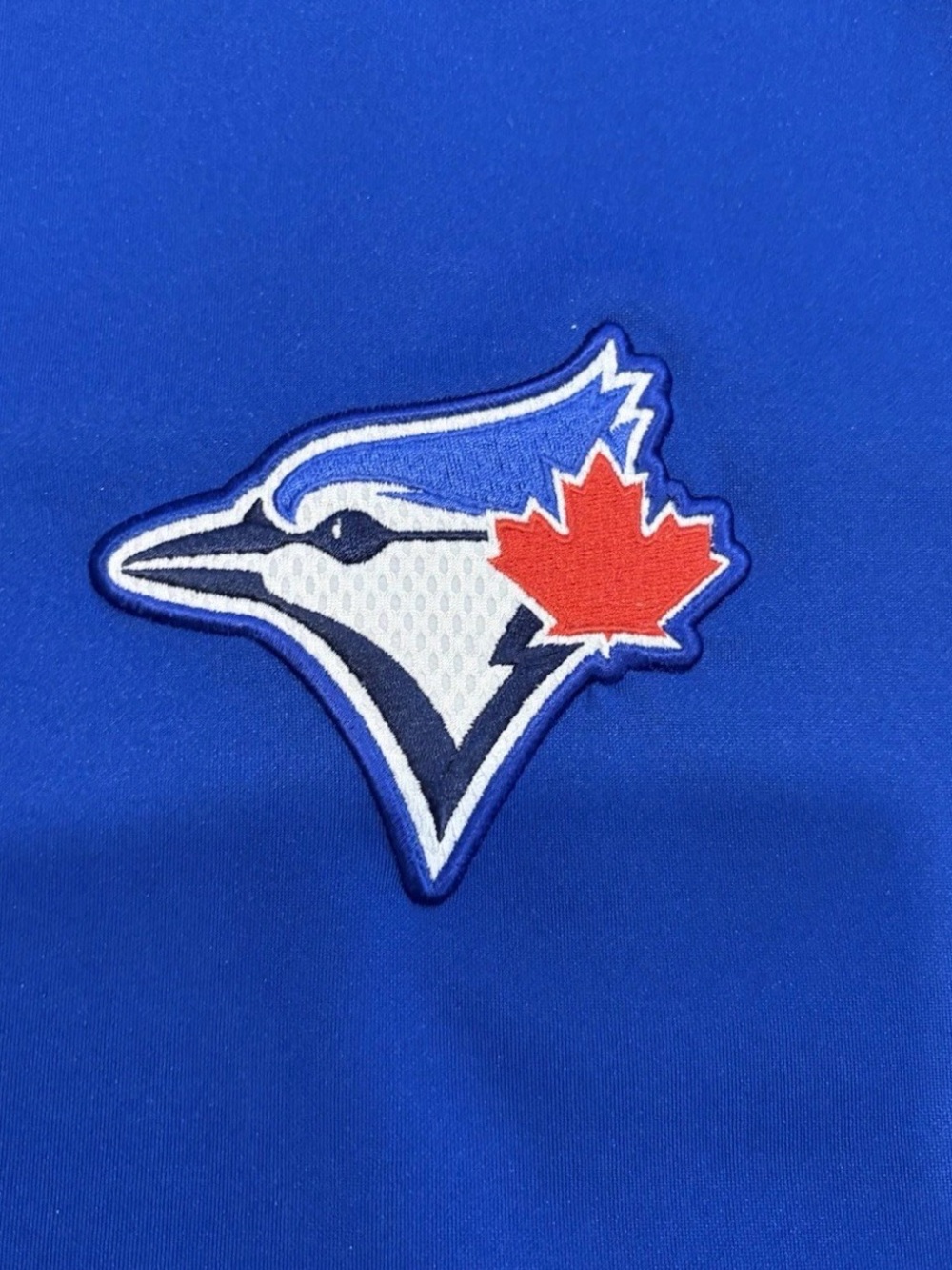 Toronto Blue Jays Majestic Pullover Warm Up Therma Base Sweatshirt - Picture 2 of 10